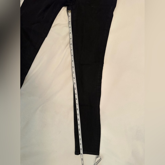 Madewell Jeans - Road Tripper Black Denim Stretch Skinny Mid Rise Womens 24 - Picture 9 of 13